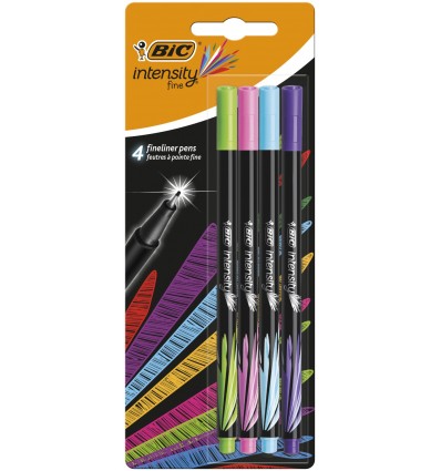 Фломастеры BIC "Intensity Fun", 4 шт в блистере ( bc942076 )