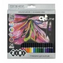 Олівці кольорові ART Line, круглі, 24 кольори