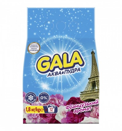 Порошок пральний автомат GALA Французький аромат Аква-Пудра, 1.8кг ( s.14733 )