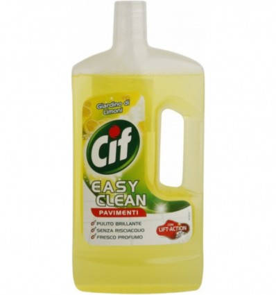 Средство для мытья полов и стен CIF Лимонная Свежесть, 1л
