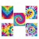 Тетрадь общая Школярик "Tie-Dye", 96 листов, в клетку