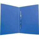 ПАПКА CLIP A швидкозшивач пластиковий синій з боковим карманцем Economix