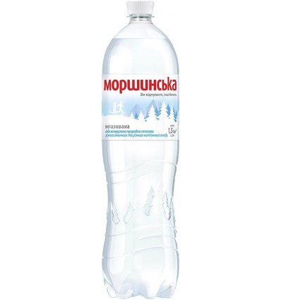 Вода мінеральна негазована "Моршинська" 1,5л, ПЕТ