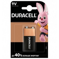 Батарейка DURACELL 9V / MN1604 KPN1х10 1 шт.