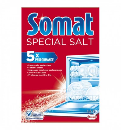 Сіль SOMAT для посудомоечных машин 1,5кг