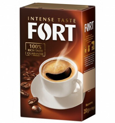 Кава мелена Fort, брикет 250г