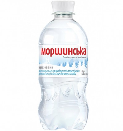 Вода минеральная негазированная "Моршинска" 0,33л ПЭТ