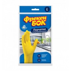 Рукавички гумові ФРЕКЕН БОК , для миття посуду, розмір L ( fb.80260 )