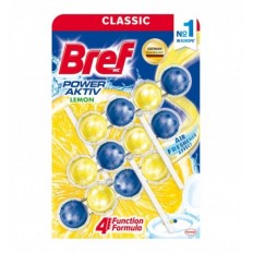 Туалетний блок BREF Лимон Тріопак 150г ( bf.53463 )