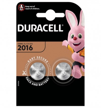 Батарейка DURACELL DL2016 DSN 2 шт.