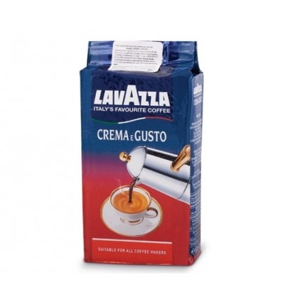 Кава мелена Lavazza Crema&Gusto, 250г , пакет