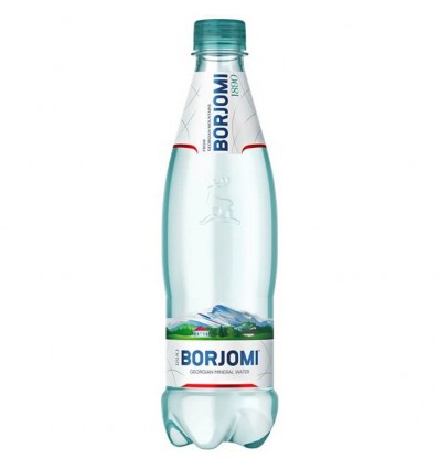 Вода минеральная сильногазированная Borjomi 0,5л ПЭТ