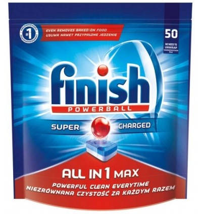 Таблетки FINISH All in1 для посудомийних машин 50шт