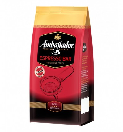 Кава в зернах Ambassador Espresso Bar, пакет 1000г
