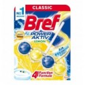 Туалетный блок BREF Сила Актив 4в1 Лимонная свежесть 50г ( bf.25289 )
