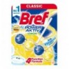 Туалетный блок BREF Сила Актив 4в1 Лимонная свежесть 50г ( bf.25289 )