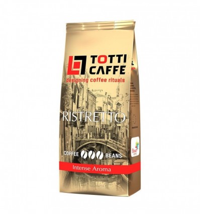 Кофе в зернах TOTTI Caffe "Ristretto", пакет, 1000г