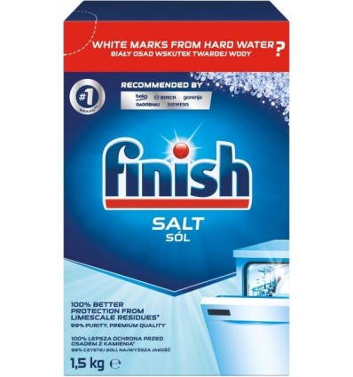 Сіль FINISH для посудомийних машин, 1,5 кг