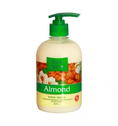Крем-мило рідке, FRESH JUICE Almond з зволожуючим мигдальним молочком, 460мл ( e.11460 )