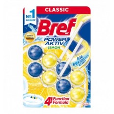Туалетний блок BREF Сила актив Лимон Дуопак, 100г ( bf.56832 )