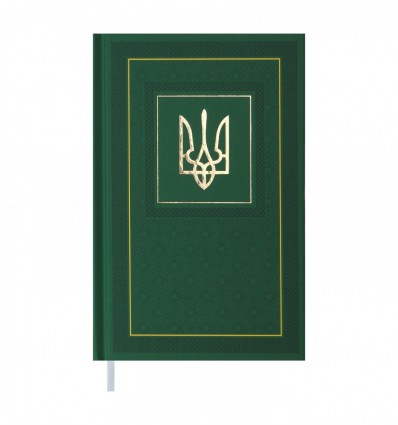 Щоденник недатований NATION, A6, зелений