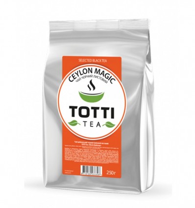 Чай чорний TОТТІ Tea "Магія Цейлону", листовий, 250г*5