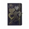 Книга записна TRENDY, 96 арк., клітинка, тв. обкл., фіолетова ( BM.255111-07 )