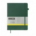 Книга записная ETALON BM.292160-04, 96л., 190х250мм, клетка, обложка искуственная кожа, зеленая