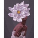 Картина за номерами "В обіймах квітів", 40х50, KIDS Line