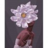 Картина по номерам "В объятиях цветов", 40х50, KIDS Line
