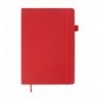 Блокнот деловой BRIEF А5, 96л, в точку, обл. иск. кожа , красный ( BM.295304-05 )