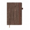 Блокнот деловой WOOD А5, 96л, клеточка, обл. иск. кожа , бежевый ( BM.295114-28 )