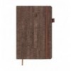 Блокнот діловий WOOD А5, 96арк, клітинка, обкл. шт. шкіра , бежевий ( BM.295114-28 )