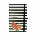 Книга записна TRENDY, 96 арк., клітинка, тверда обкладинка, чорна ( BM.255111-01 )