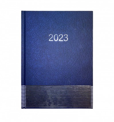 Ежедневник датированный 2024 PARALLEL, A5, синий