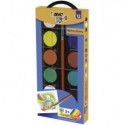 Акварельные краски BIC 12 цветов, с кисточкой ( bc947708 )