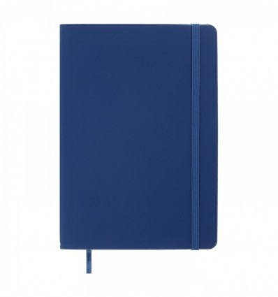 Блокнот деловой TOUCH ME А5, 96л, линия, обл. иск. кожа , синий ( BM.295202-02 )