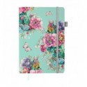 Блокнот деловой CHERIE А5, 96л, чистый, обл. иск. кожа , синий ( BM.295005-14 )