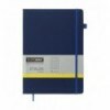 Книга записна ETALON BM.294160-02, 96арк., 210х295 мм, клітинка, обкладинка штучна шкіра, синя