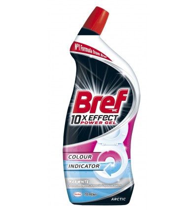 Гель для туалета BREF Power 10в1 Яскраво білий, 700 мл ( bf.10863 )