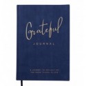 Блокнот діловий GRATEFUL А5, 96арк, чистий, обкладинка штучна шкіра, синій ( BM.295019-02 )
