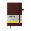 Книга записна PRIMO BM.291161-25, 96 арк, 125х195 мм, клітинка, обкладинка штучна шкіра, коричневий