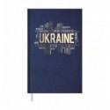 Щоденник недатований UKRAINE, A6, синій