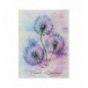 Записная книжка FLOWERS LANGUAGE, А6, 64 л., клетка, твердая обложка, сиреневая ( BM.24614101-26 )