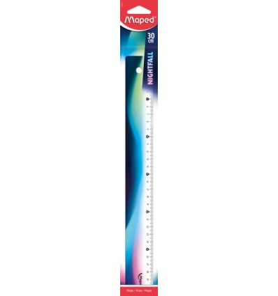 Линейка NIGHTFALL TEENS, 30см ( MP.245011 )