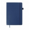 Блокнот деловой BRIEF А5, 96л, в точку, обл. иск. кожа , синий ( BM.295304-02 )