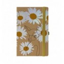 Книга записна NATURE 96 арк., клітинка, тверда обкладинка, пісочна ( BM.255108-22 )