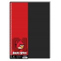 Блокнот "Angry Birds", А4, 80 арк., чорний