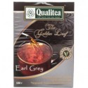 Чай Qualitea Earl Grey чорний середньолистовий з бергамотом 100г