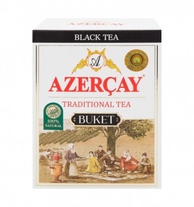 Чай Azercay Buket черный крупнолистовой байховый 100г